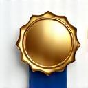 Award badge icon, representing top-tier brands.